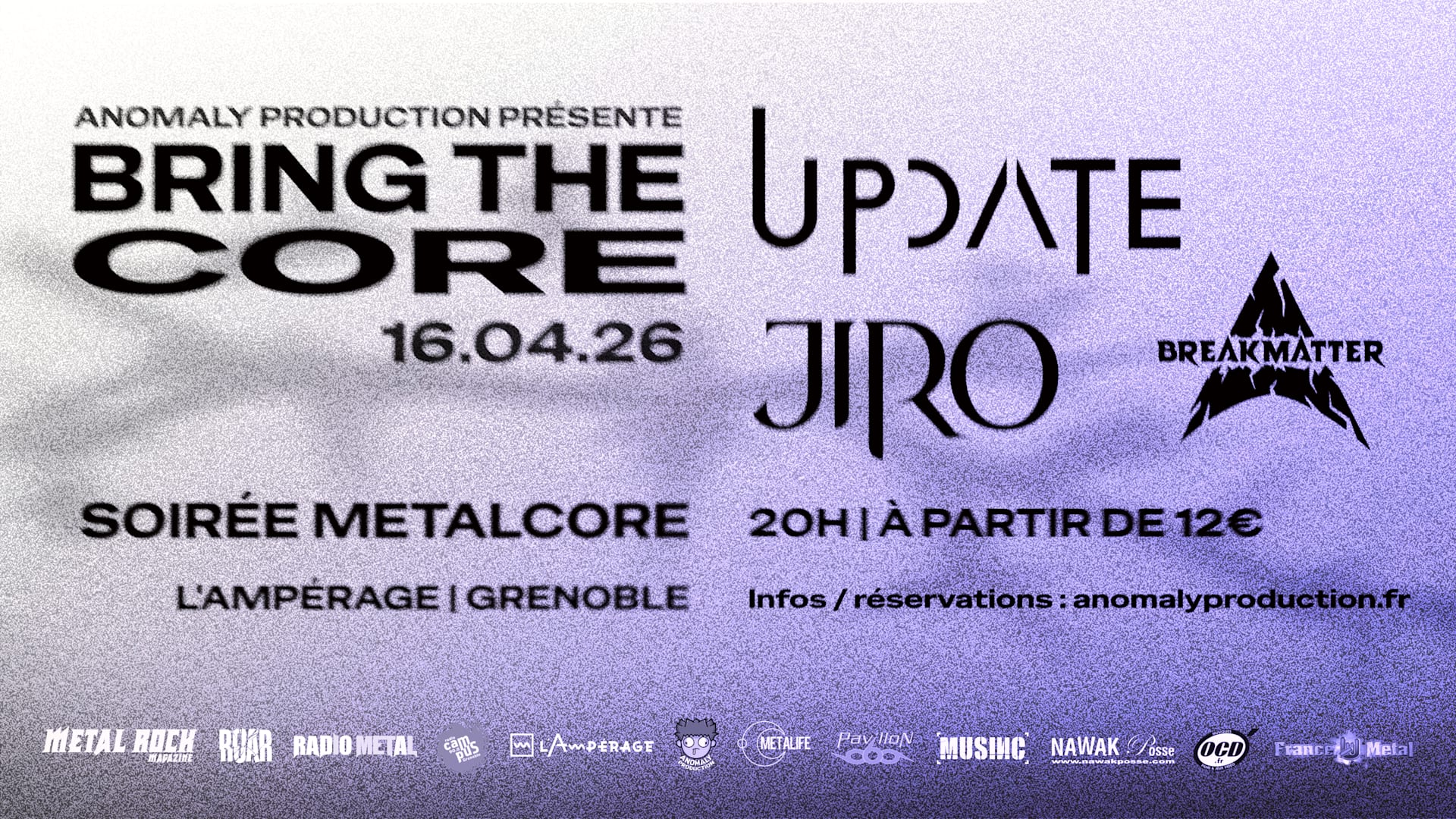 Jiro + Update + Break Matter Cover