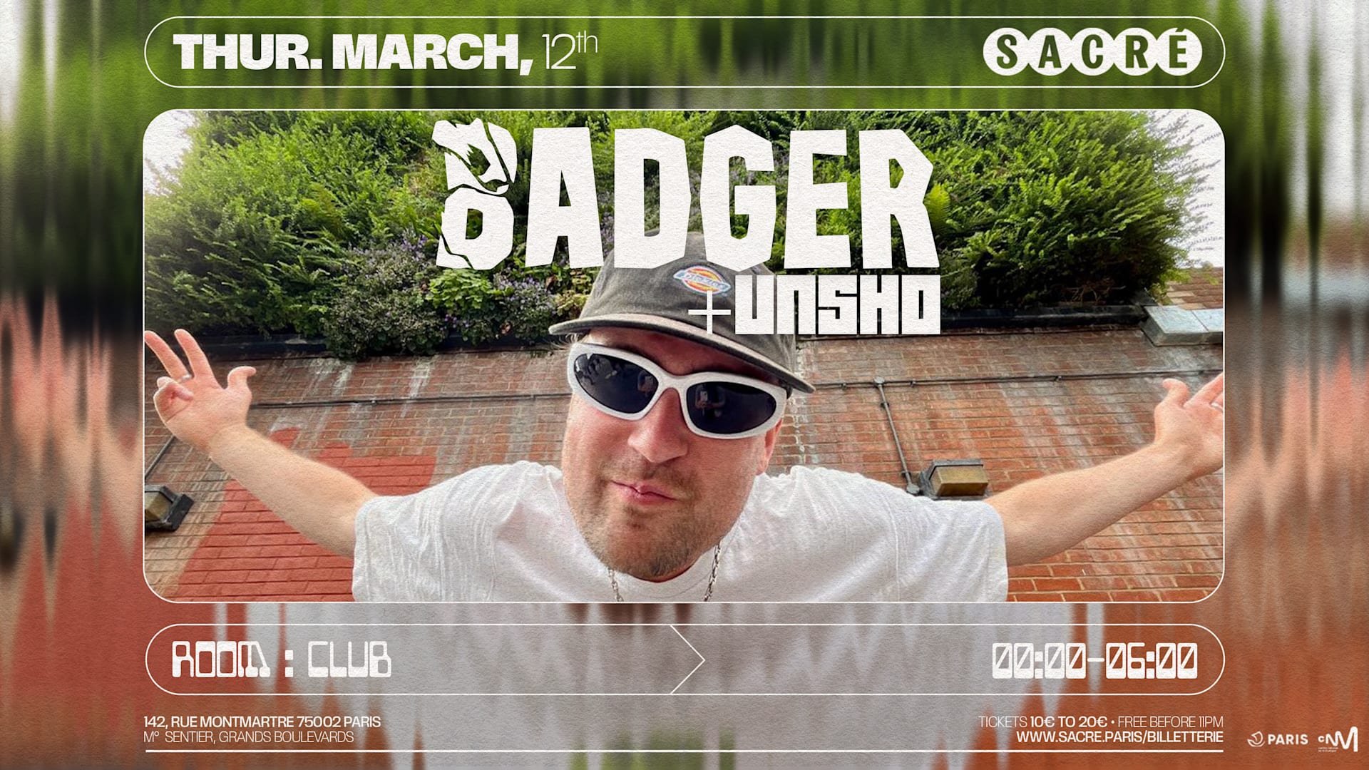 Sacré Présente : Badger & Unsho Cover