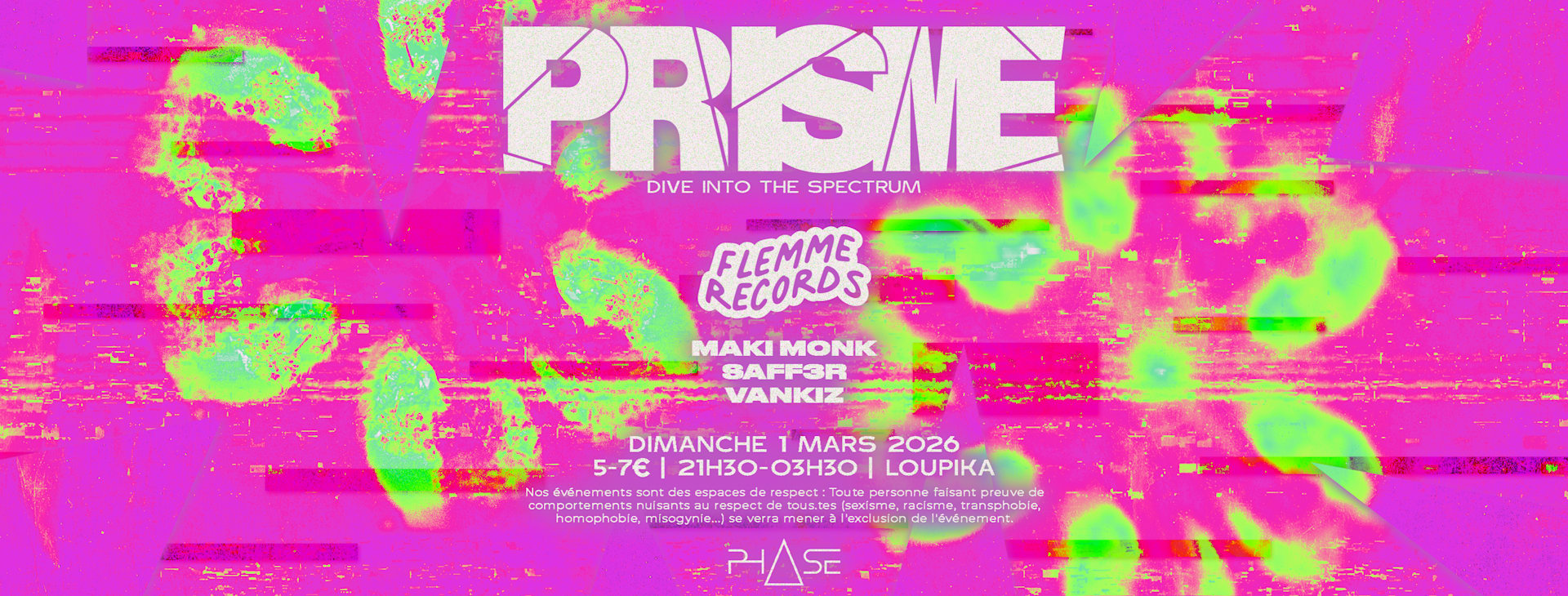 Prisme #2 - Flemme Records Cover