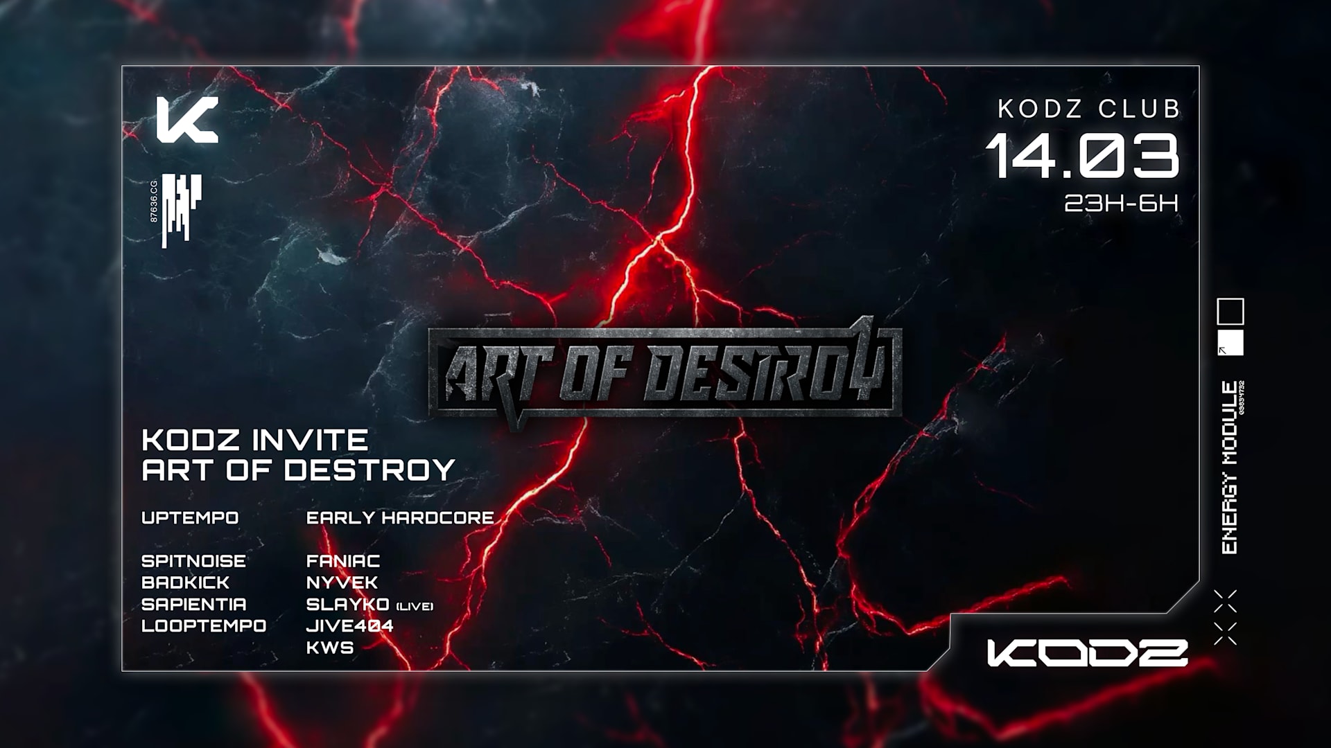 Art Of Destroy X Kodz Cover