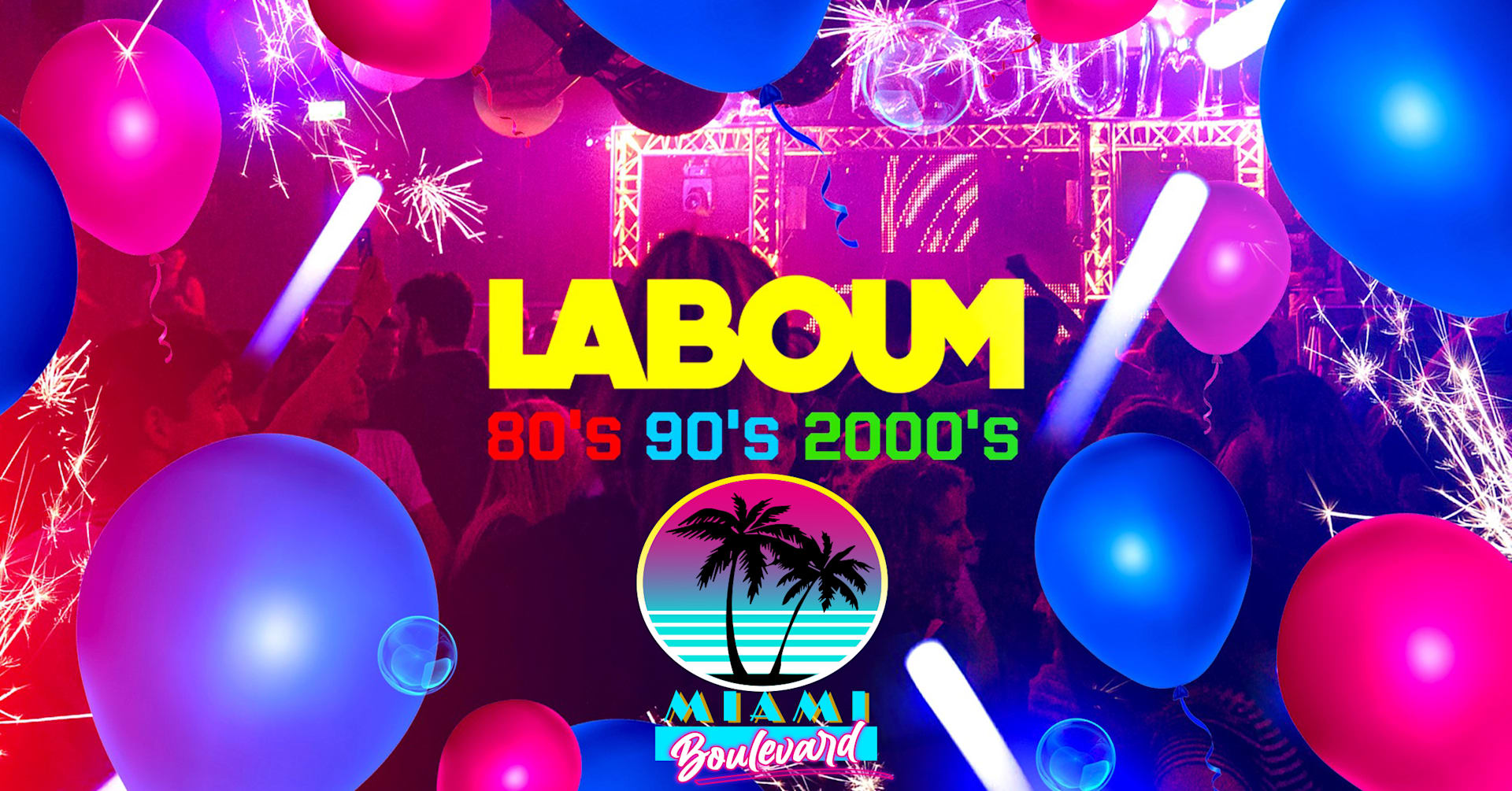 La Boum Party 80’ 90’ 2000’ Cover