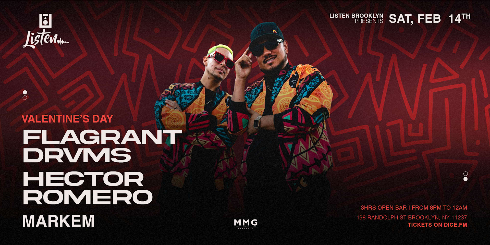 The Factory X Listen Saturday Night Flagrant Drvms Hector R Cover