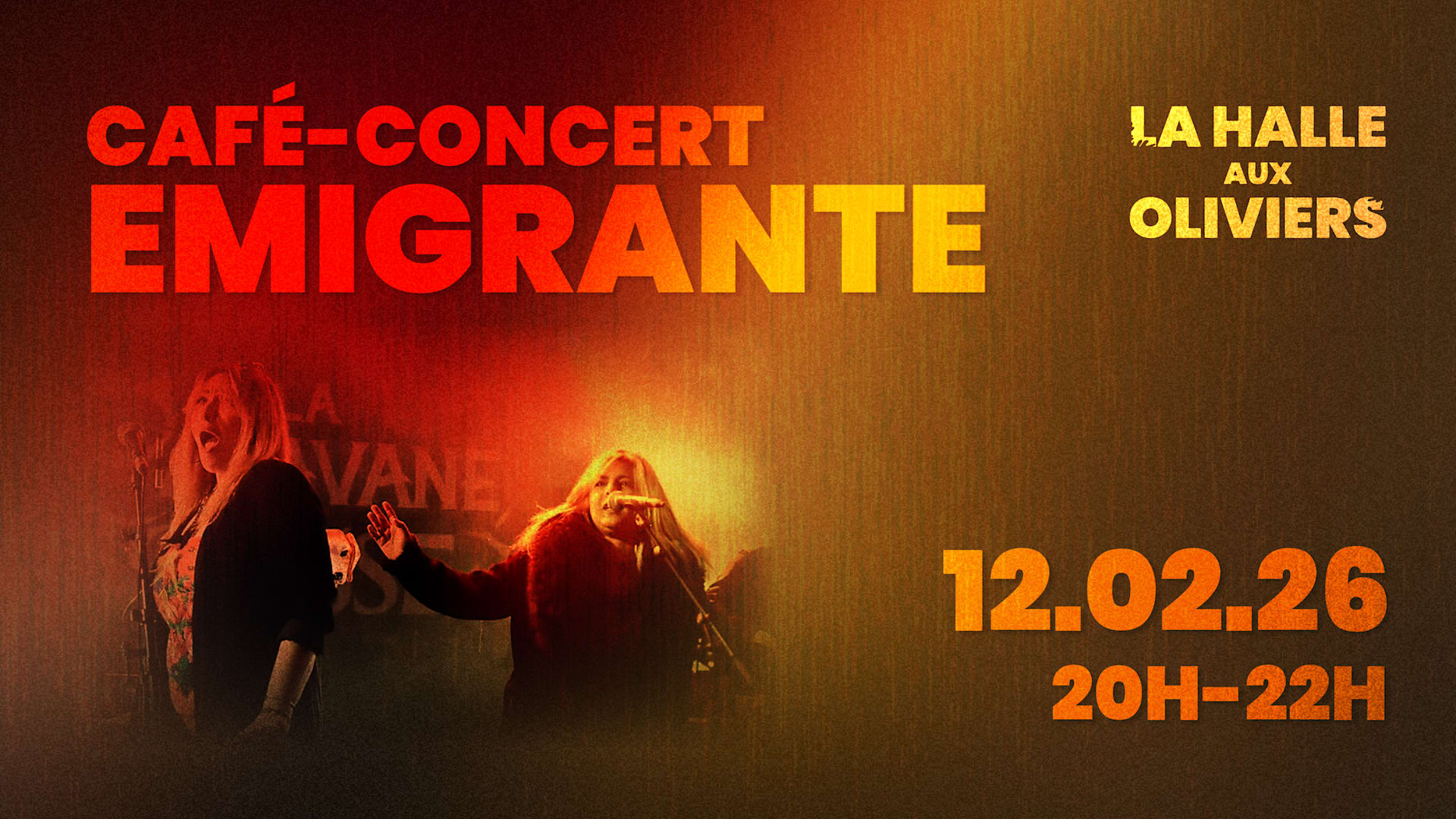 Café-Concert : Emigrante Cover