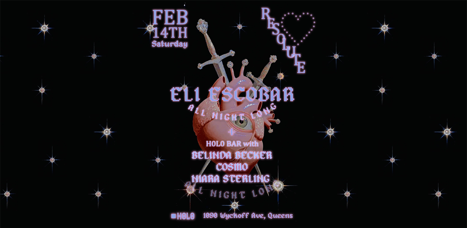Resolute Valentine's With Eli Escobar (All-Night Long) Cover