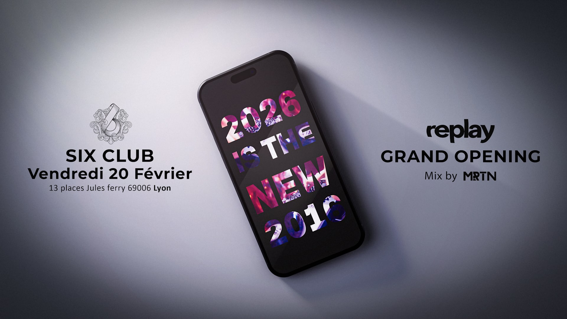 Replay - Grand Opening - Musiques Annees 2010's - Six Club Cover