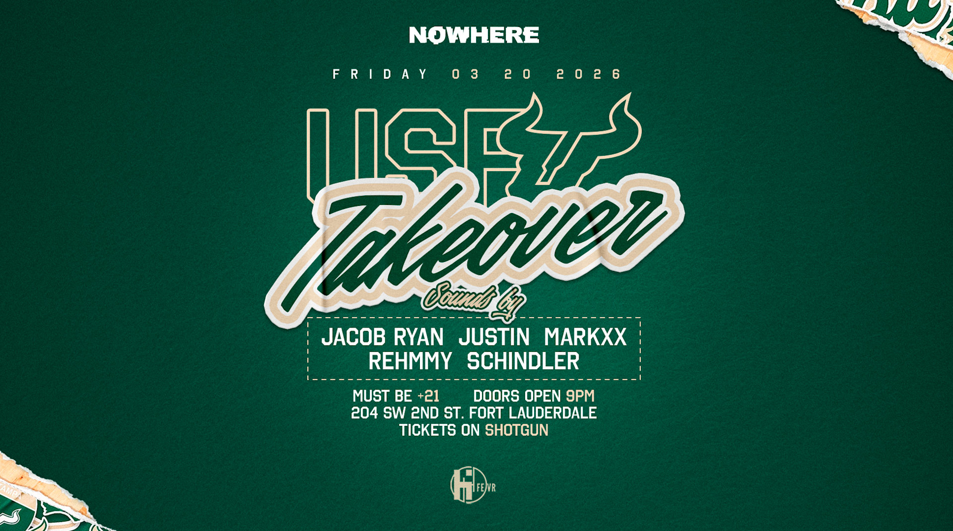 University Of South Florida Takeover @ Nowhere [Sb Week 3] Cover