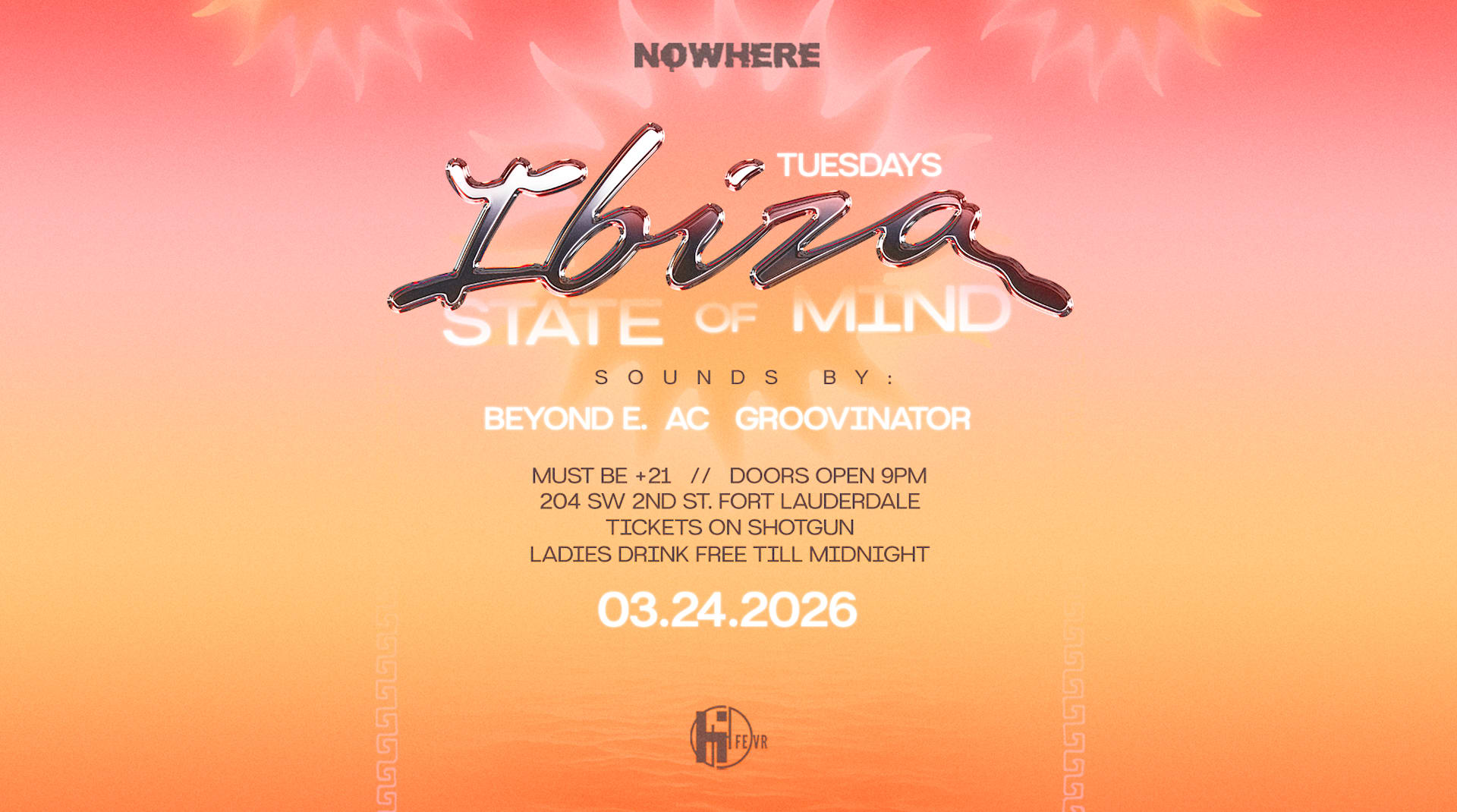 Ibiza State Of Minds @Nowhere | Sb Week 4 Cover