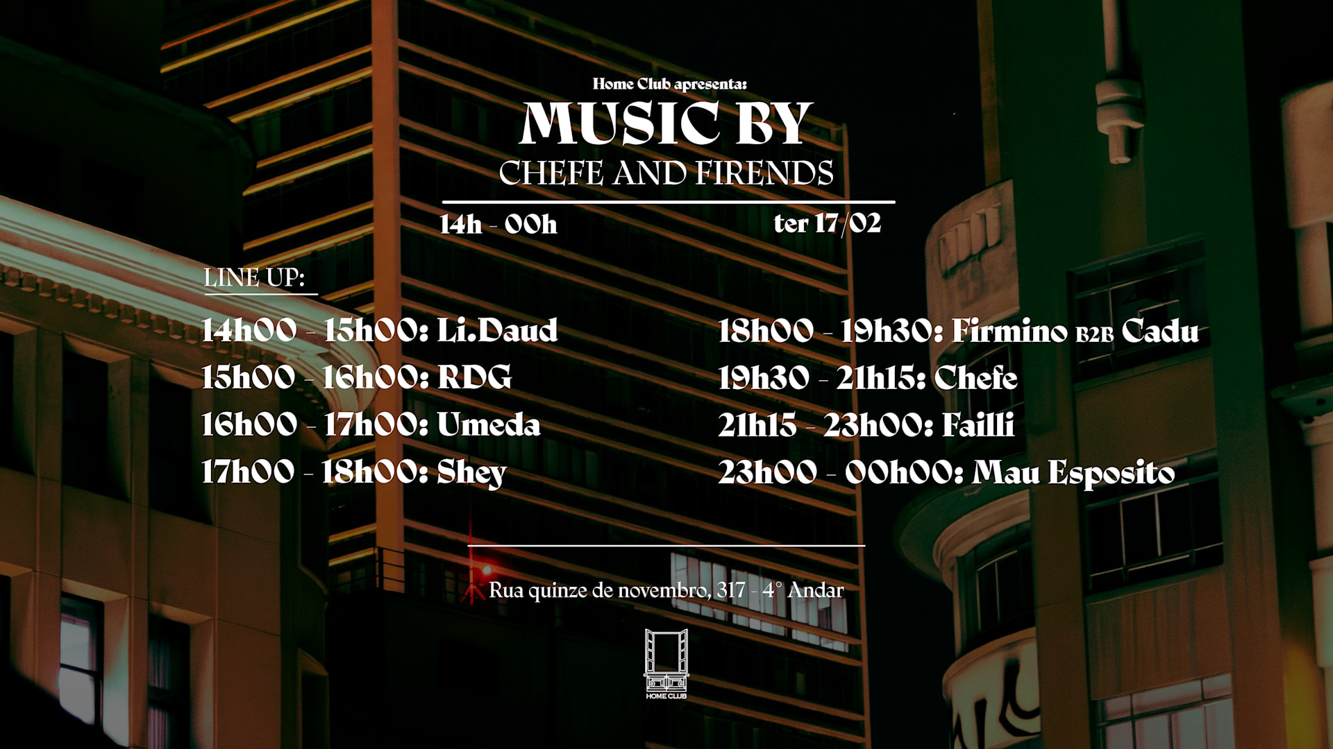 Music By - Chefe And Friends Cover