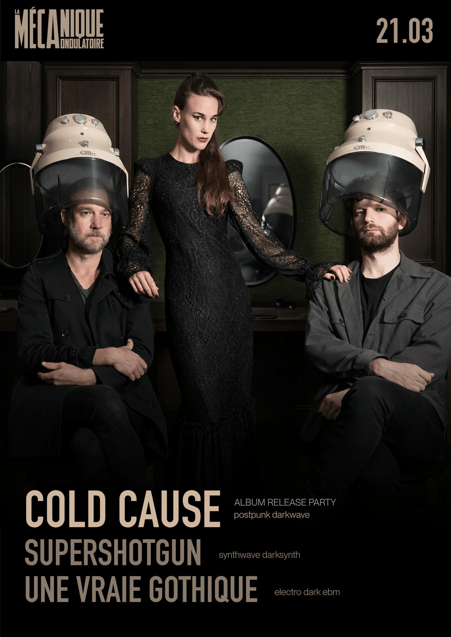 Cold Cause + Supershotgun + Une Vraie Gothique Cover