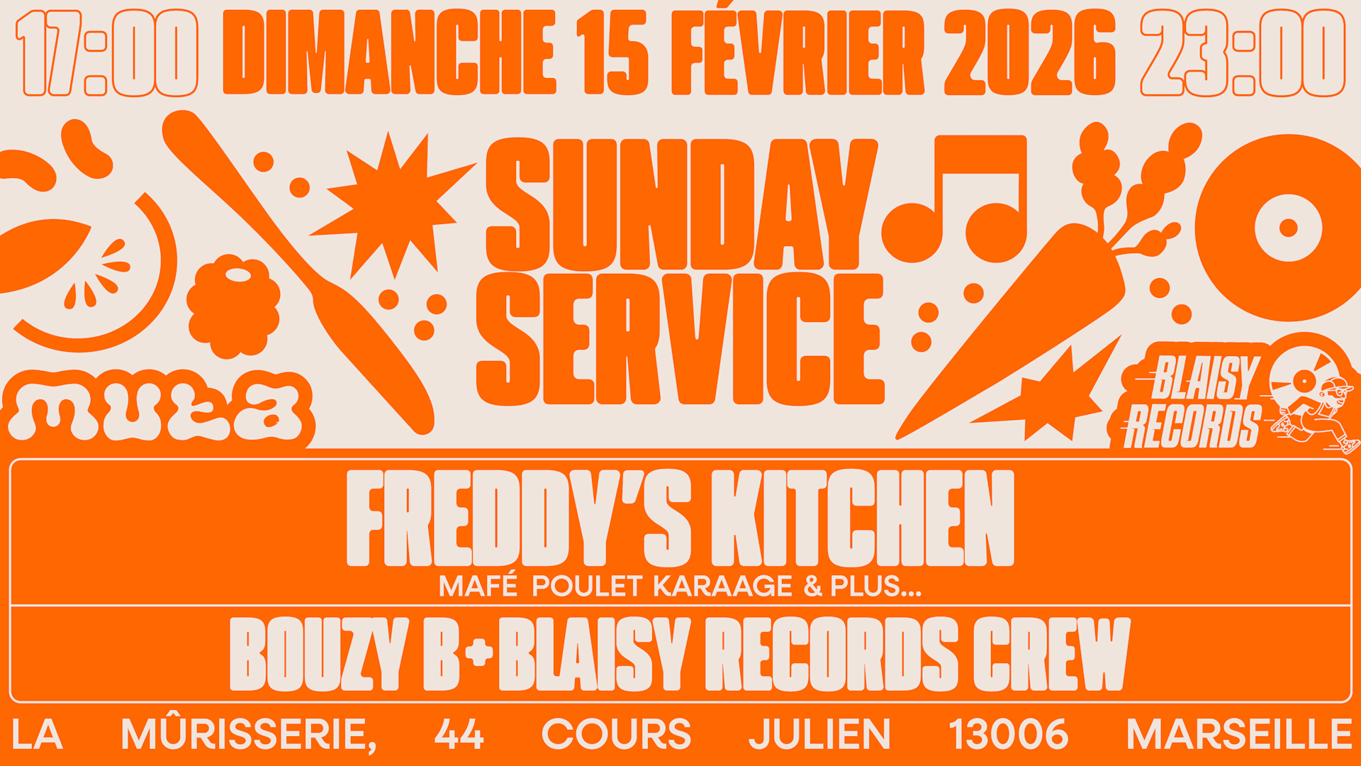 Blaisy Records X Muta X La Mûrisserie Cover