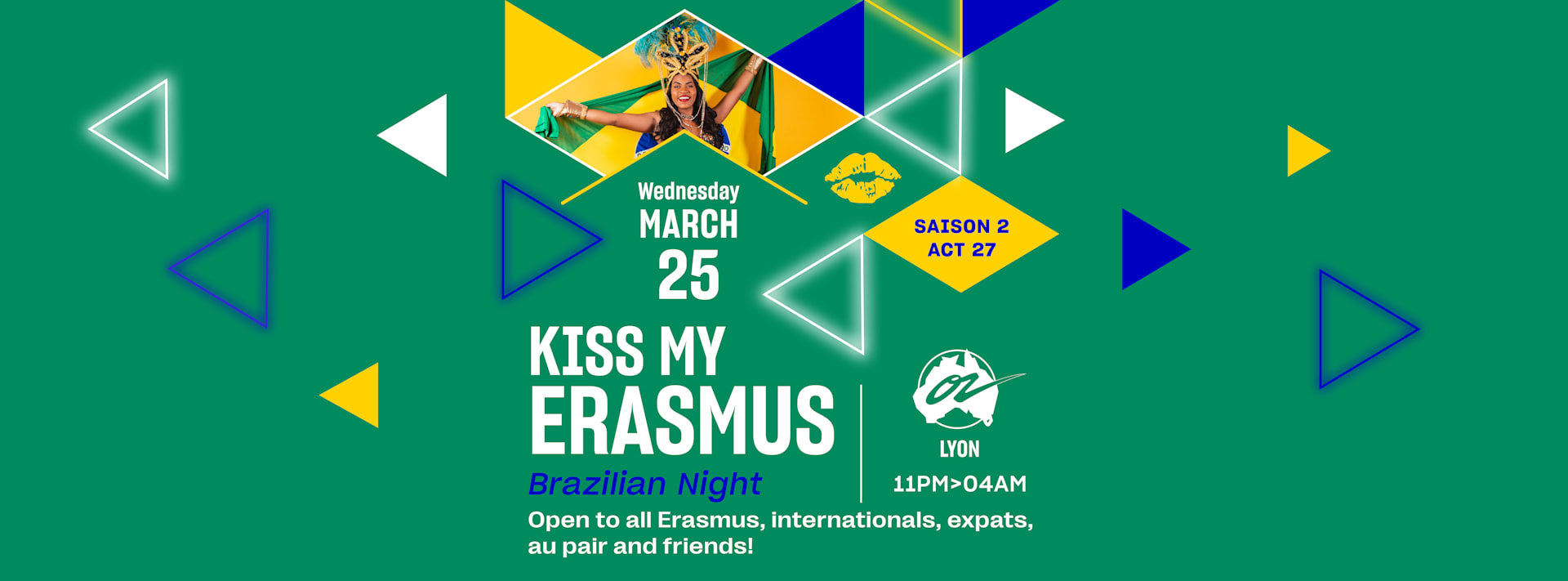 Kiss My Erasmus 25.03 - Lyon Cover