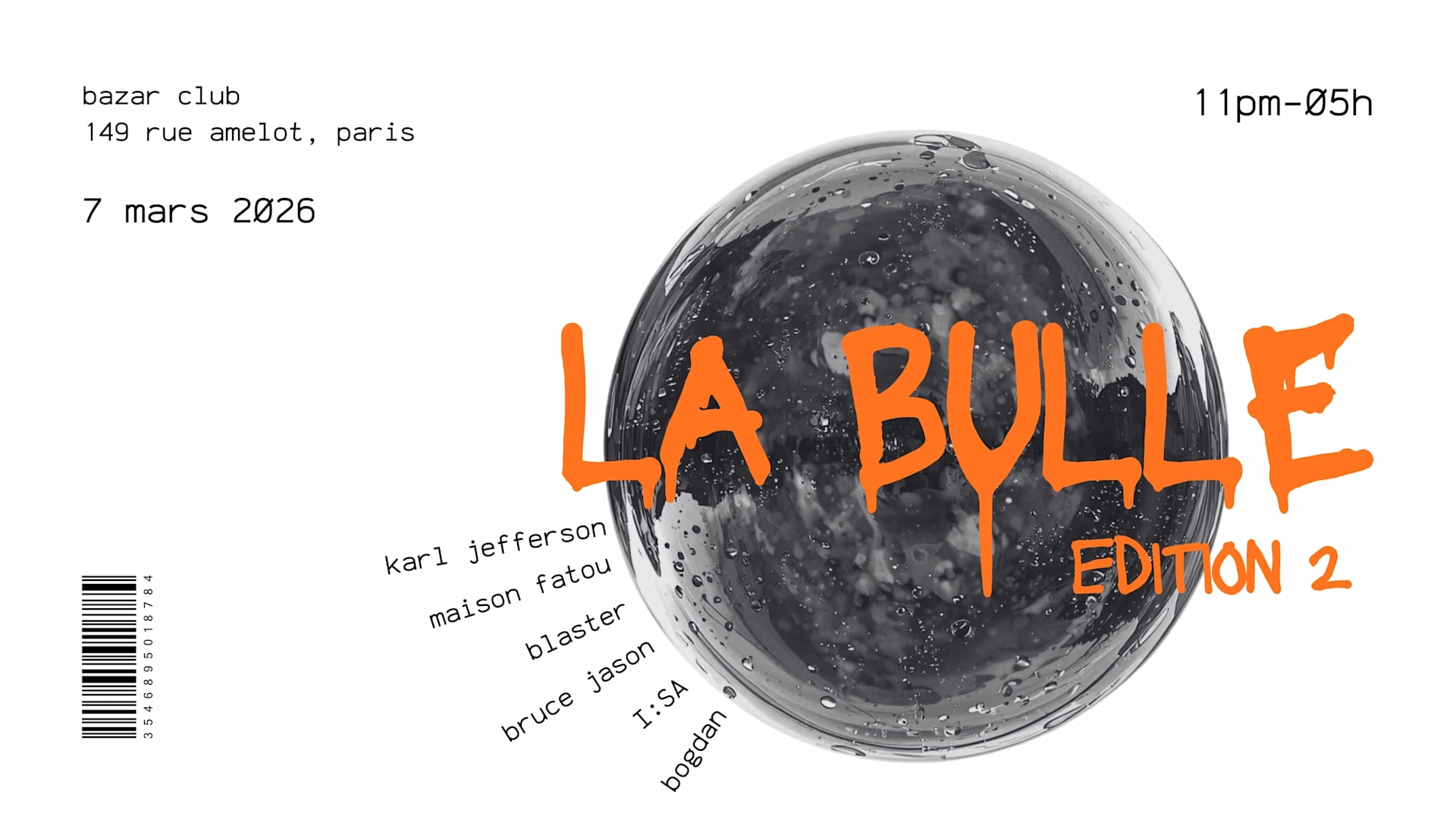 La Bulle Cover