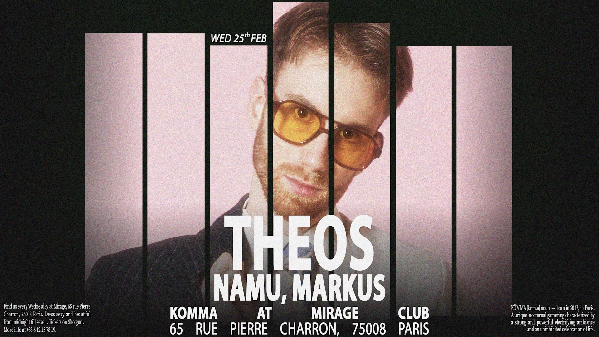 Kömma - Mirage: Theos, Namu, Markus Cover