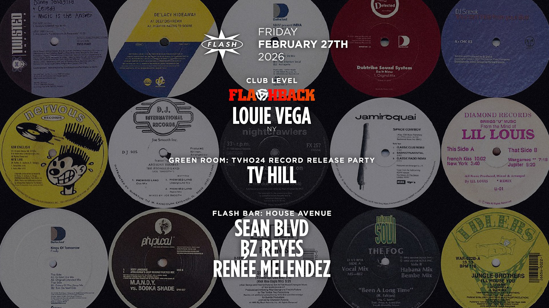 Louie Vega's Flashback Cover