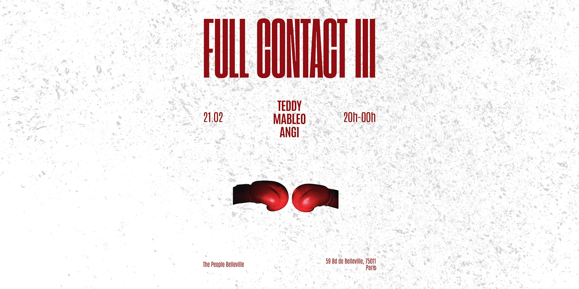 Full Contact III Avec Teddy, Mableo Et Angi Cover