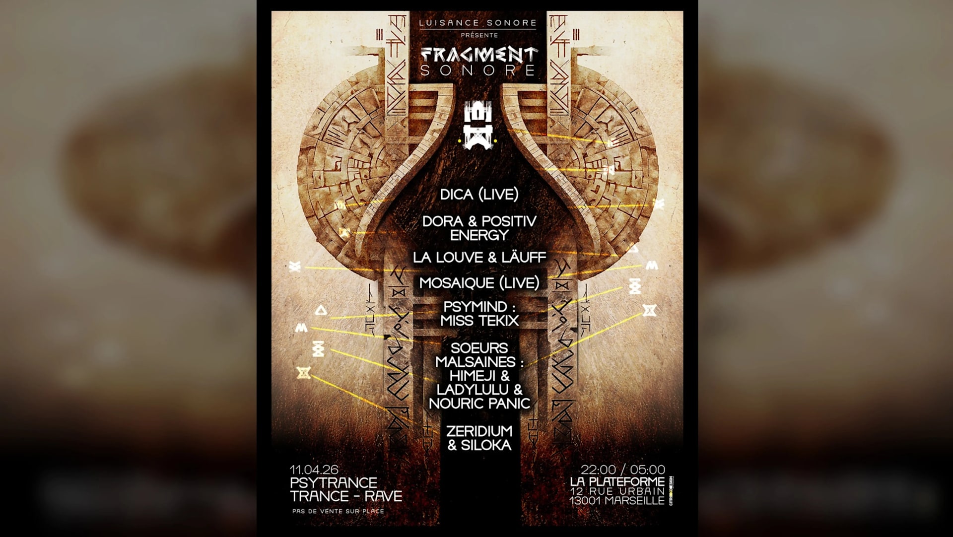 Luisance Sonore Présente : Fragment Sonore - La Plateforme Cover