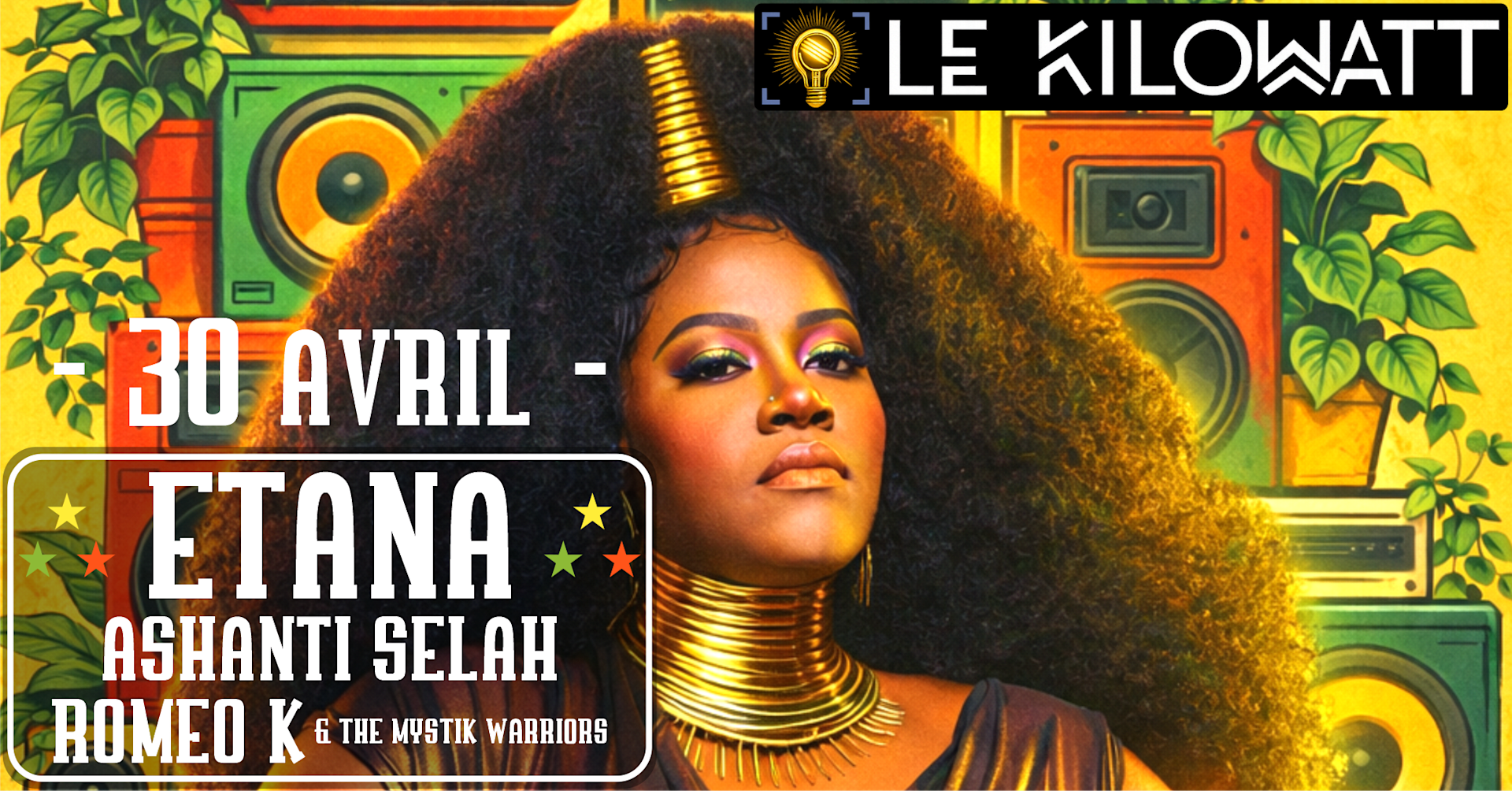Etana + Ashanti Selah + Romeo K & The Mystic Warrior Cover