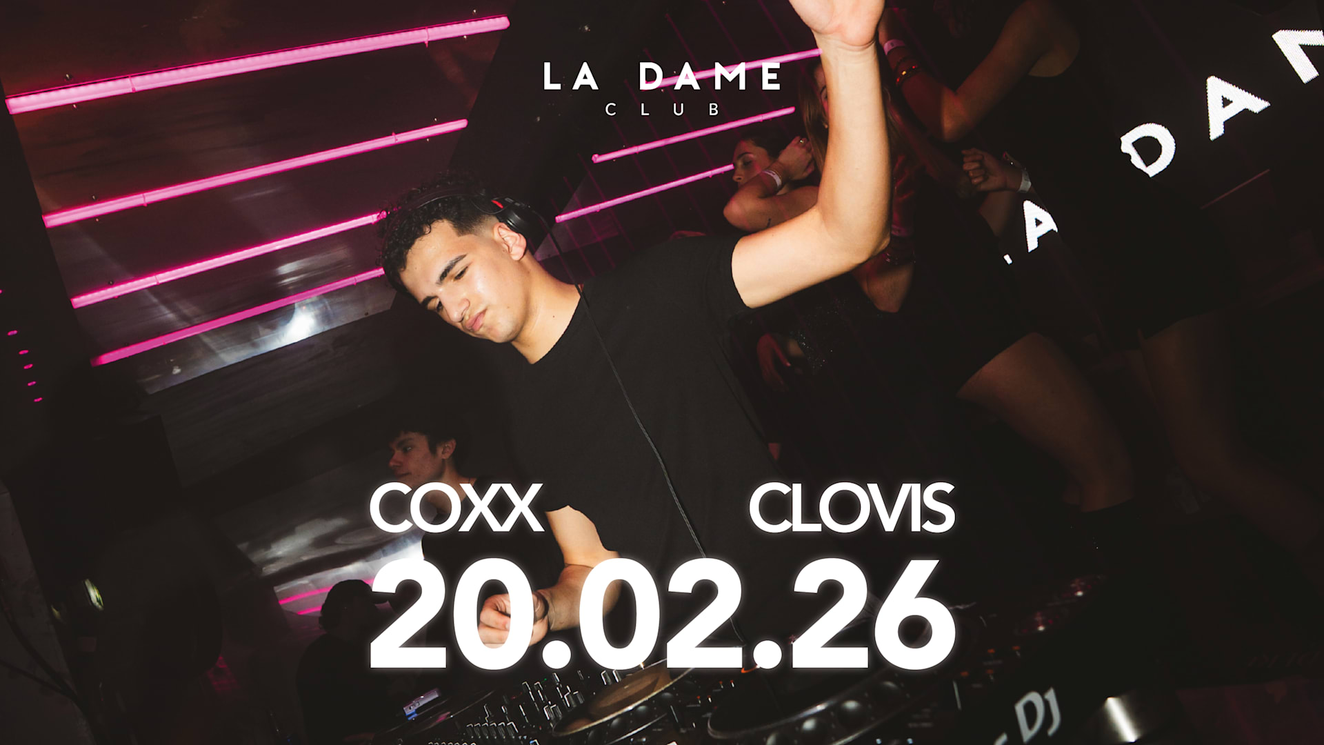 La Dame // Ven 20 Février // Coxx - Clovis Cover
