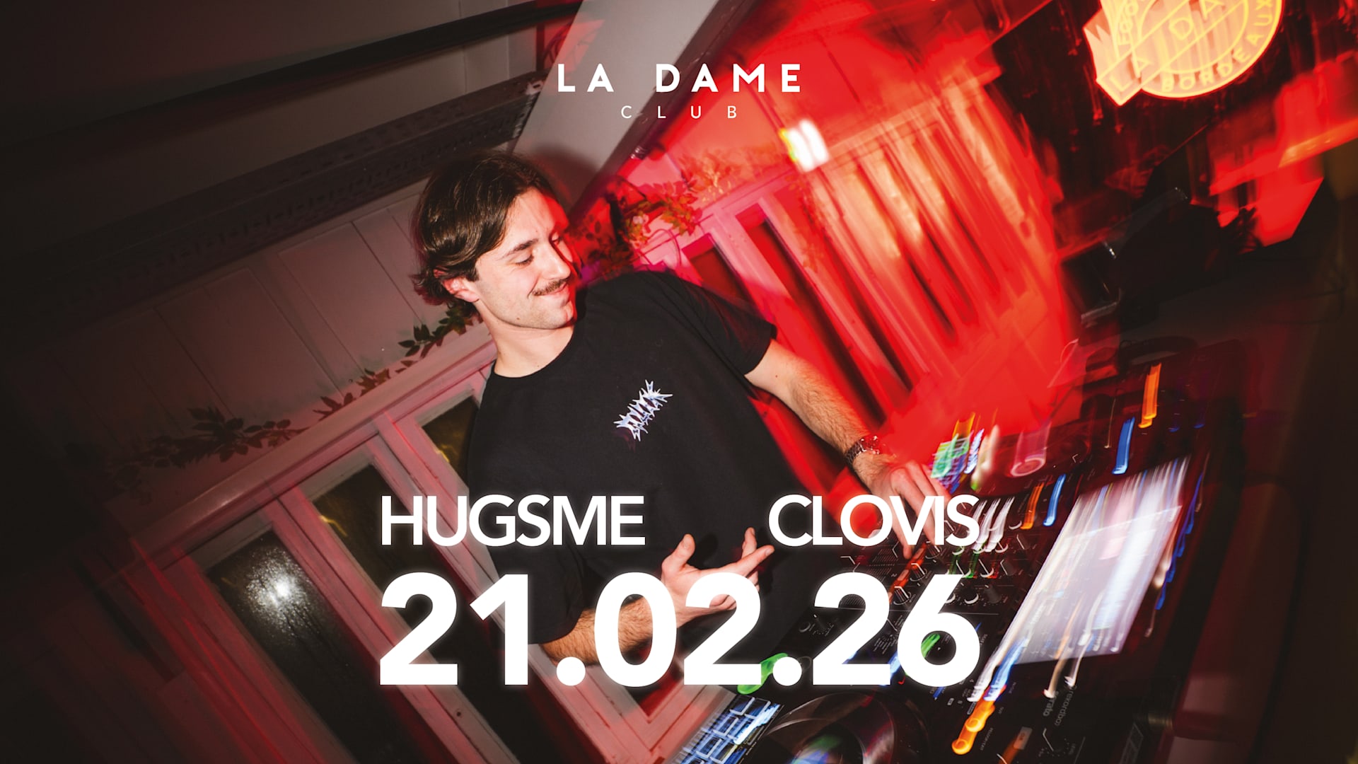 La Dame // Sam 21 Février // Hugsme - Clovis Cover