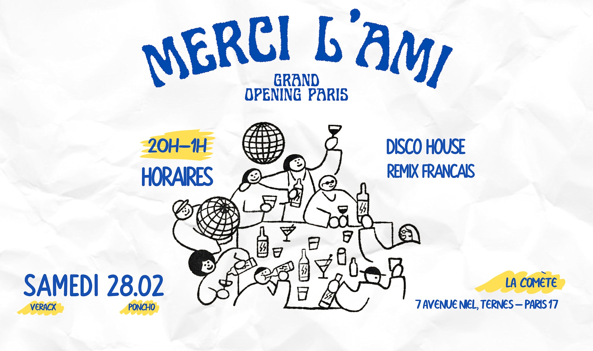 Grand Opening - Les Before De Merci L'ami Paris Cover
