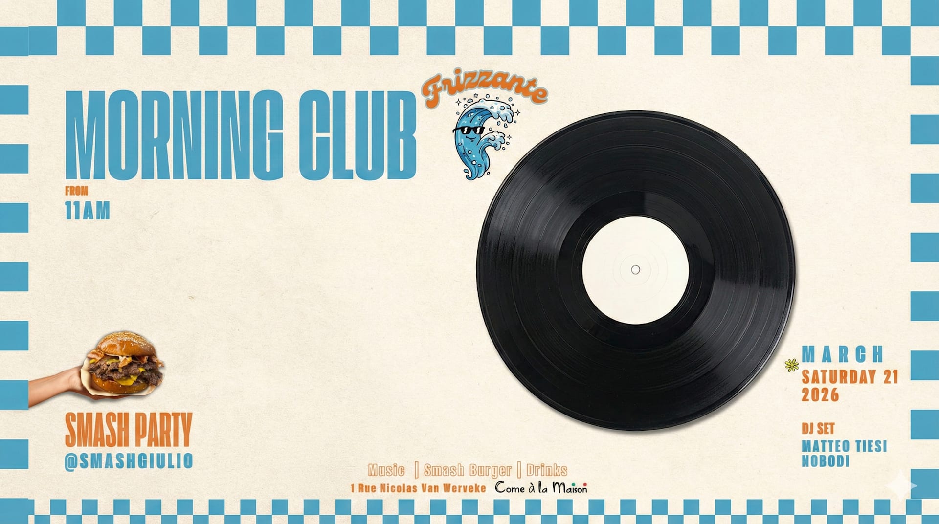 Frizzante 21.03 - Morning Club Cover