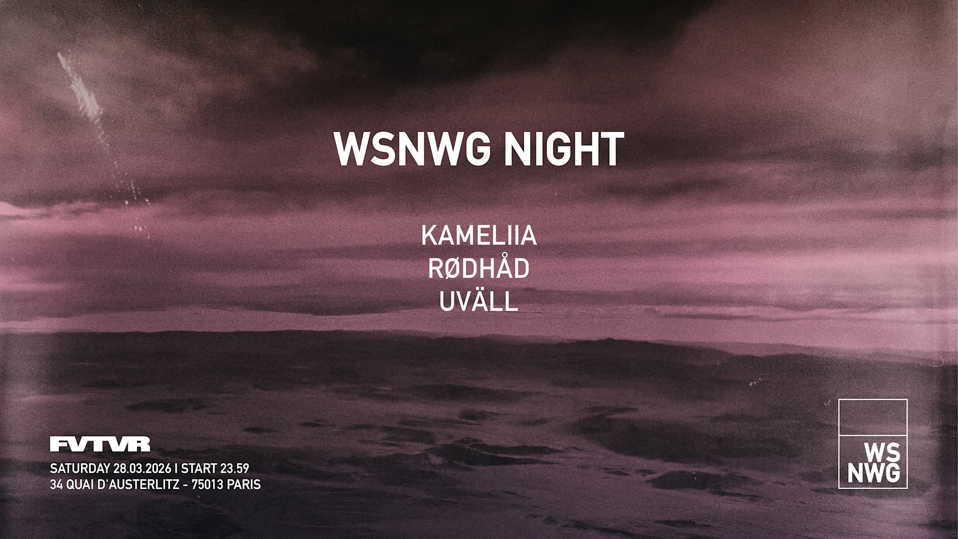 Wsnwg: Rødhäd, Kameliia, Uväll Cover