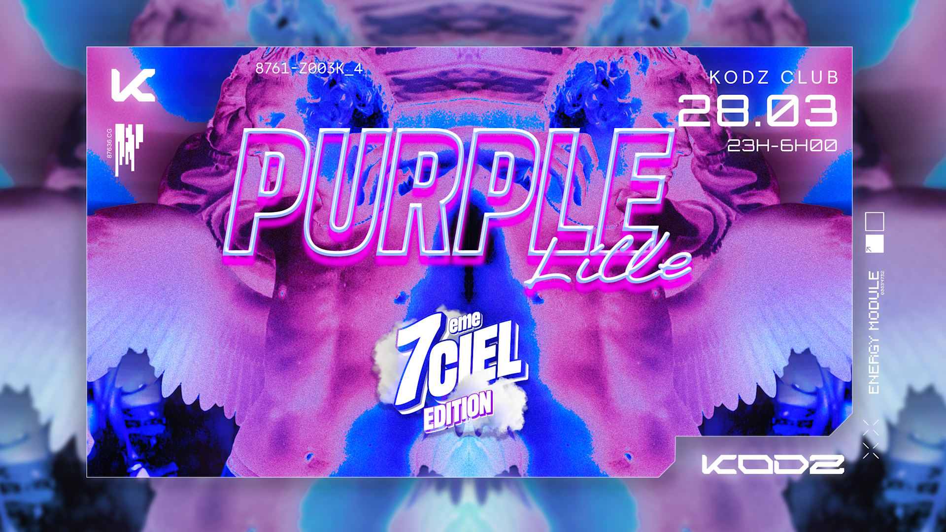 Kodz X La Purple : 7ème Ciel Édition Cover