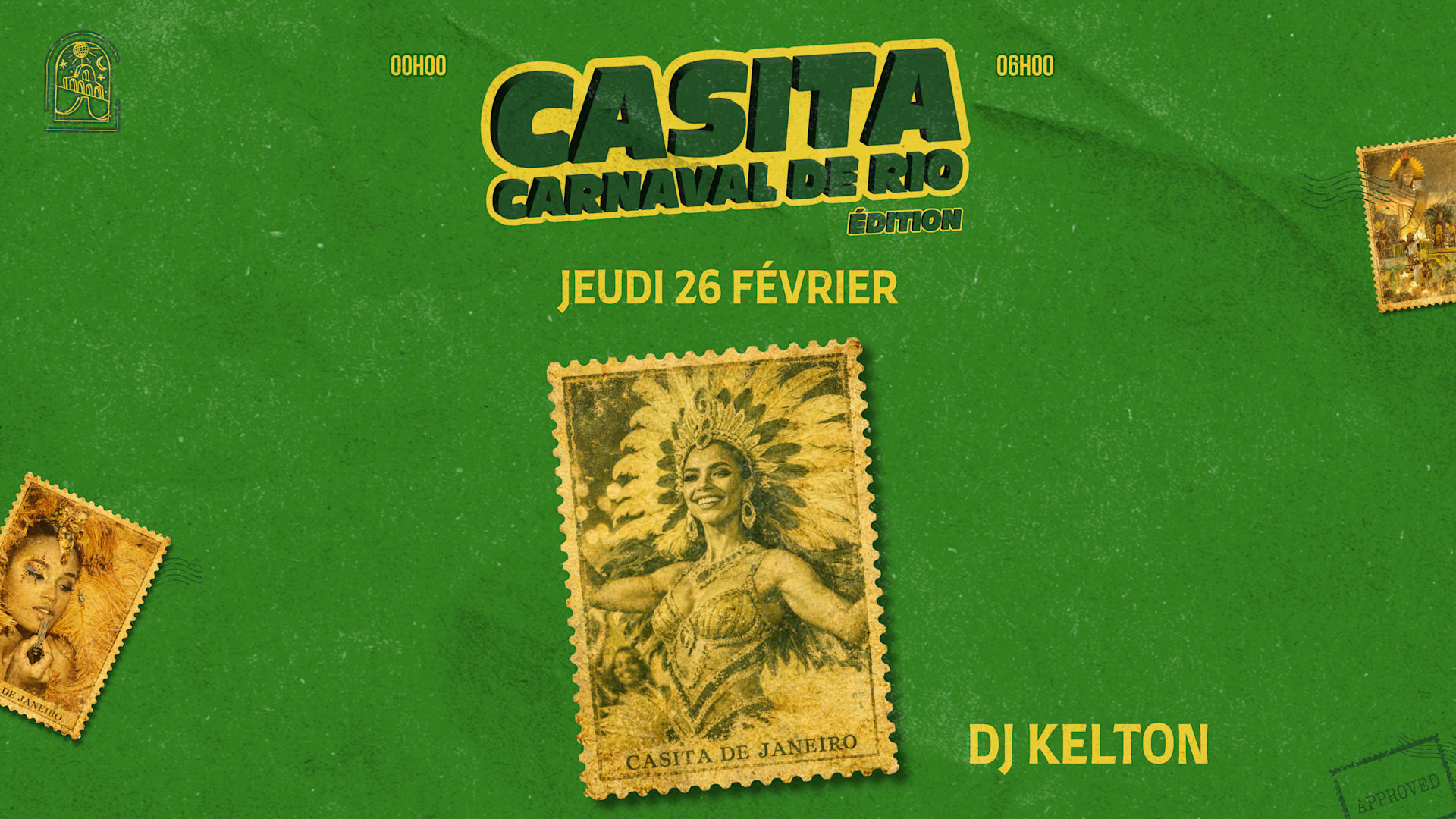 Casita Carnaval De Rio  - 26/02 Cover