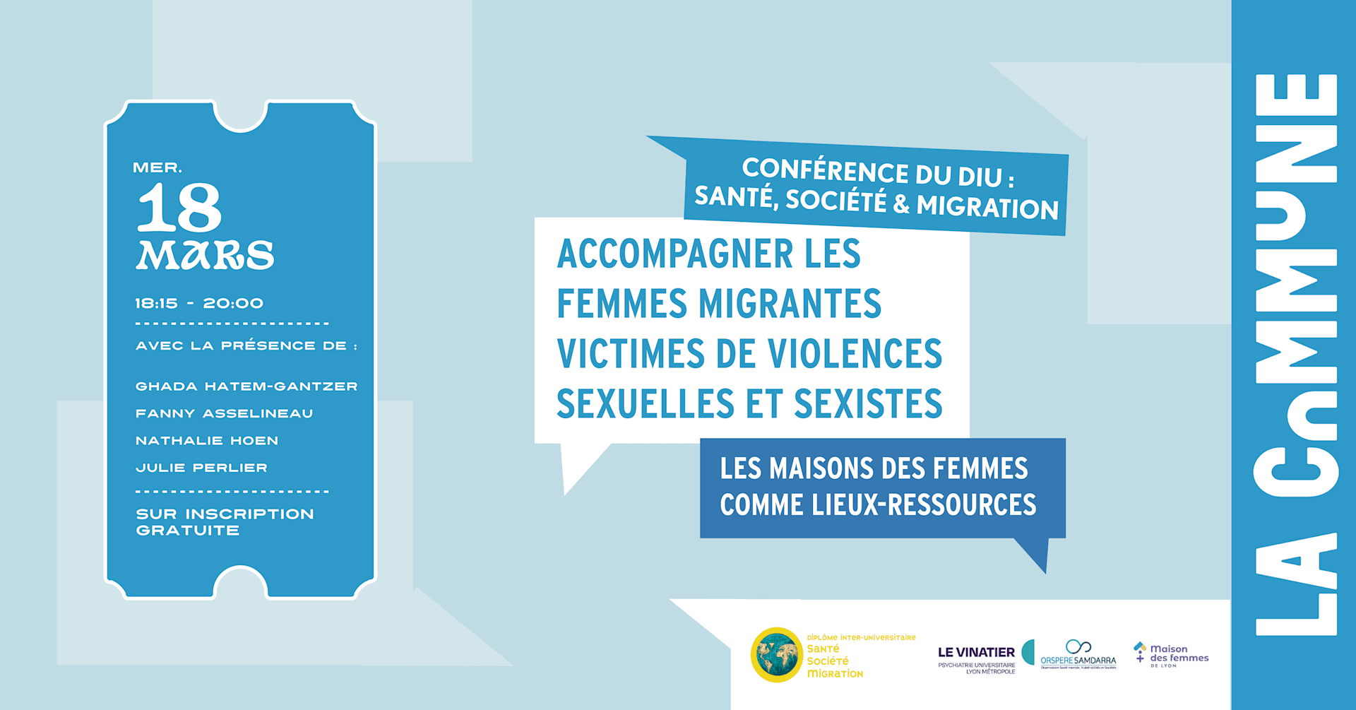 Conférence Du Diu - Santé, Société & Migration Cover