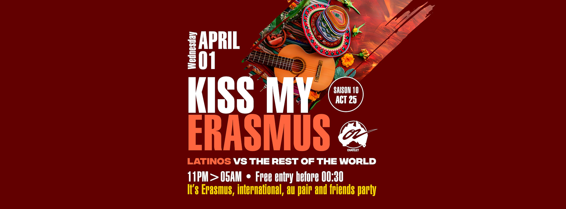 Kiss My Erasmus - 01.04.26 Cover