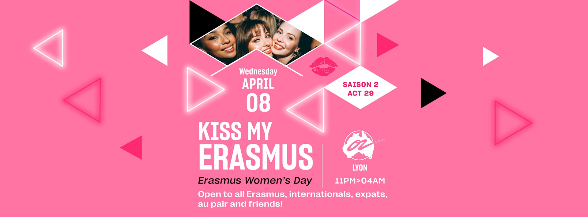 Kiss My Erasmus 08.04 - Lyon Cover