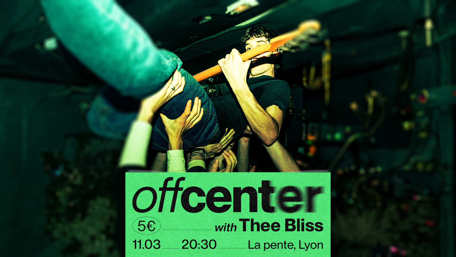 Concert : Offcenter & The Bliss (Rock / Punk) Cover