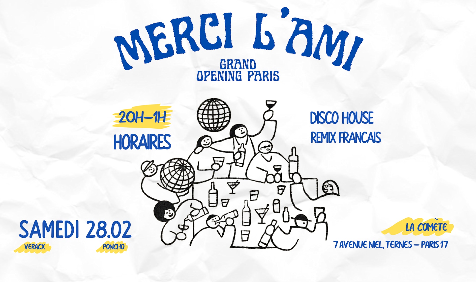 Grand Opening - Les Before De Merci L'ami Paris Cover
