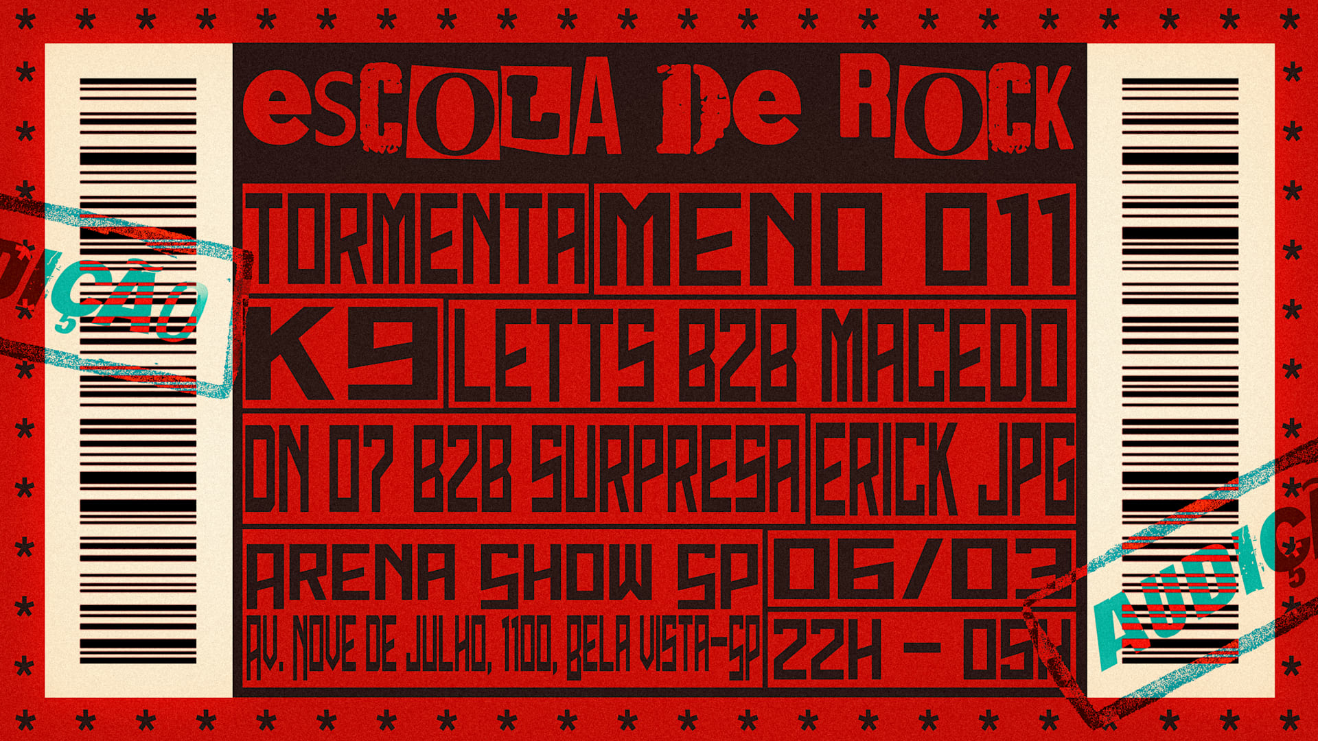 Audição Oficial 'escola Do Rock' Por MC Freitas Zs Cover