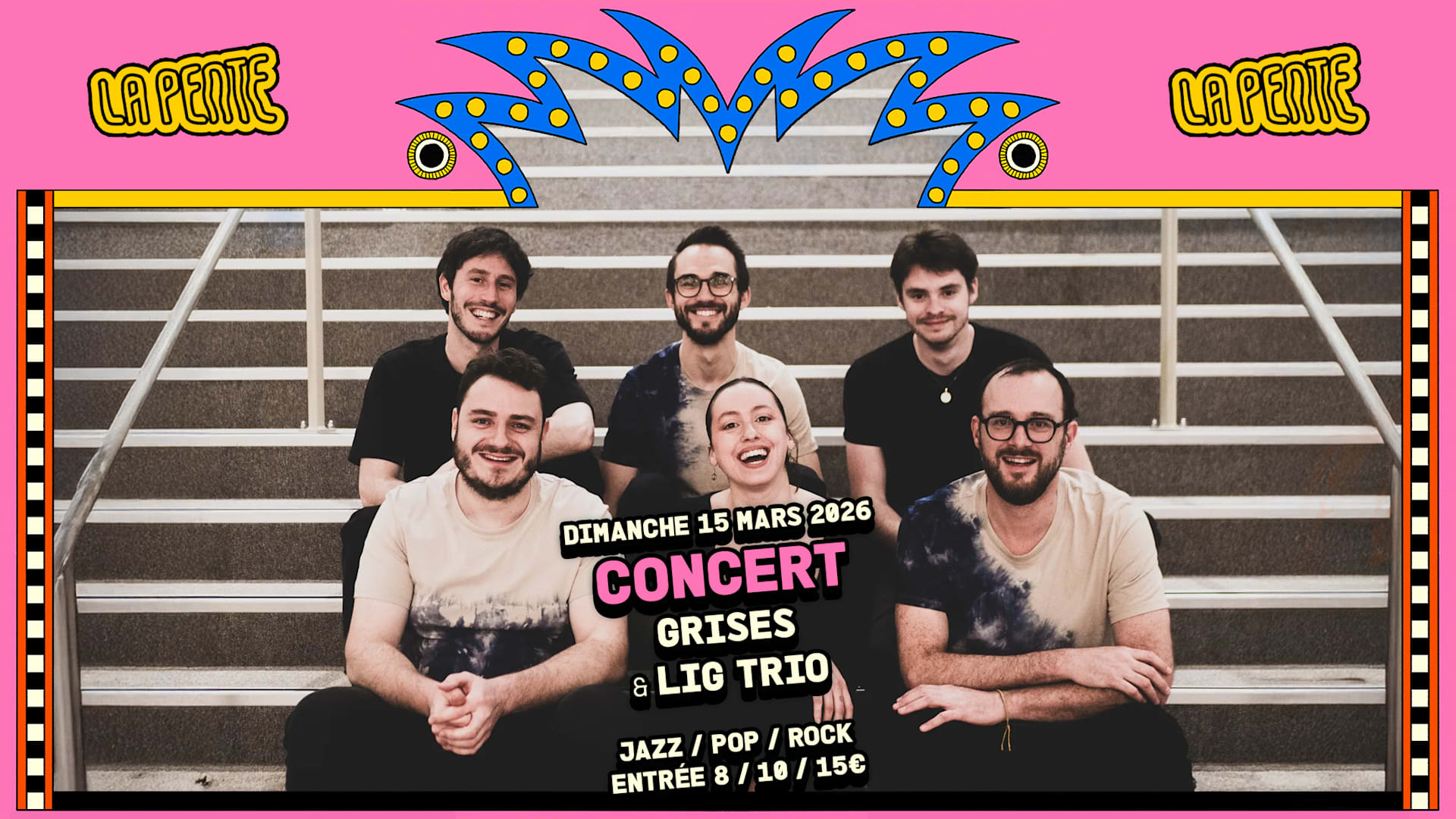 Concert : Grises & Lig Trio (Jazz / Pop / Rock) Cover