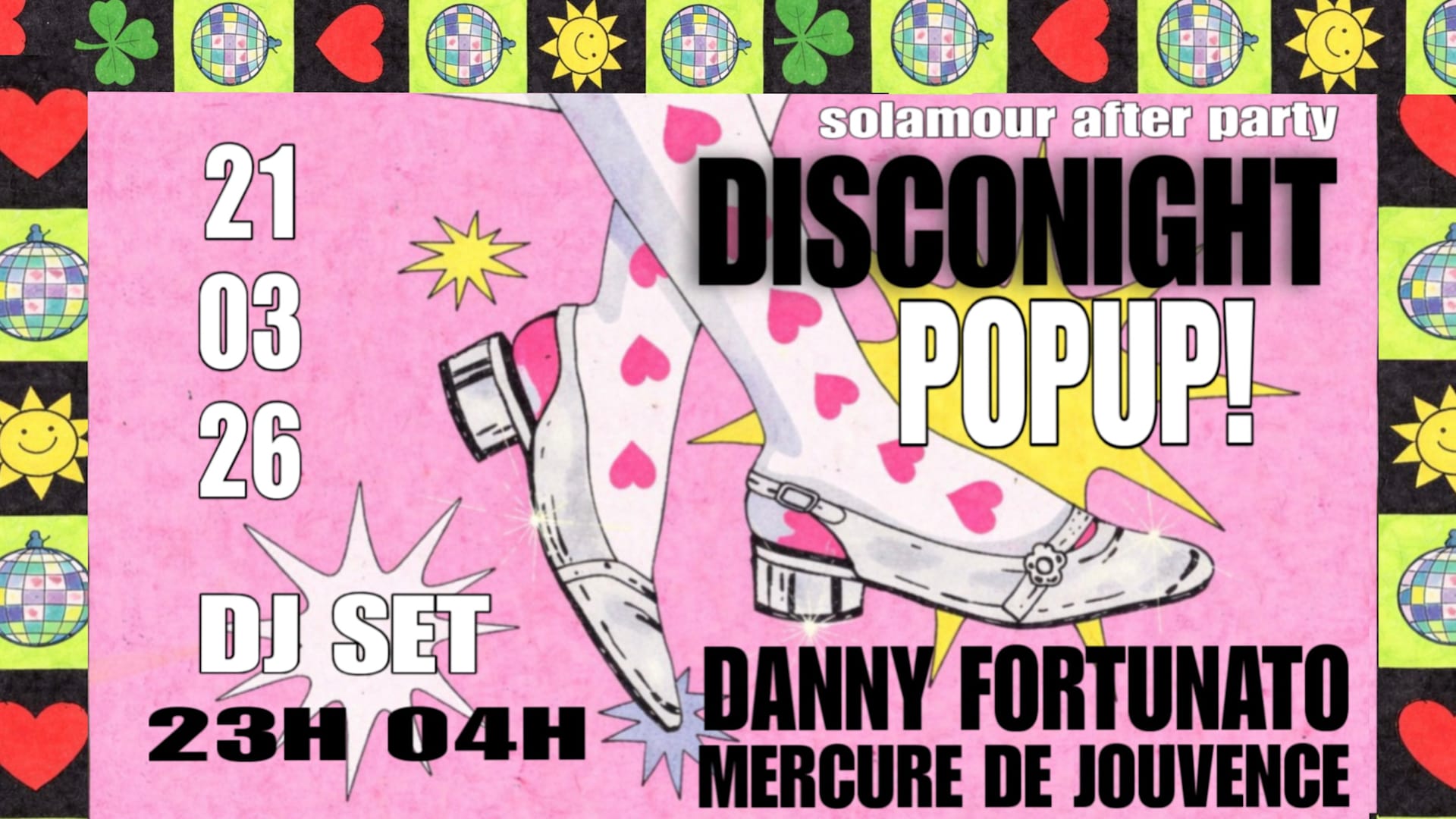 Disconight – Solamour Aftershow Party Cover