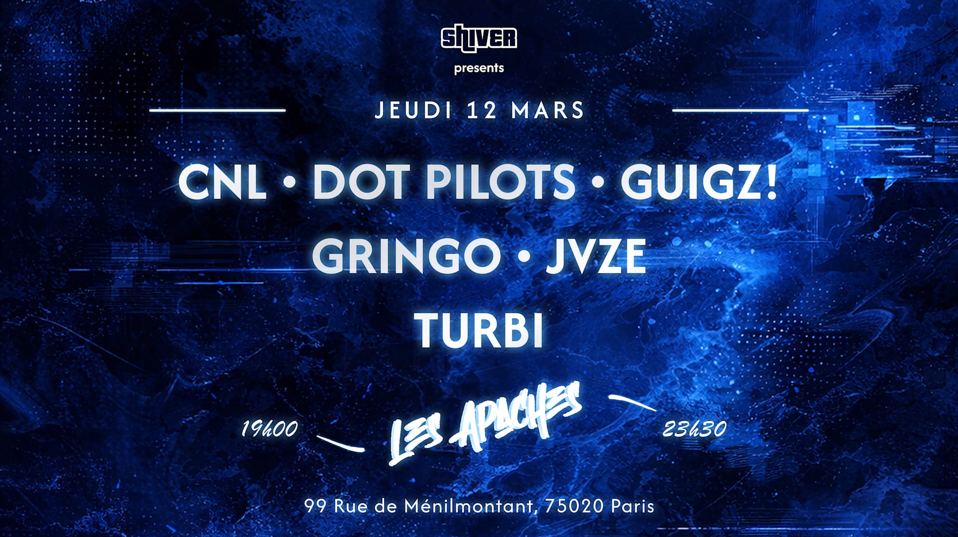 Shiver X Les Apaches #2 Cover