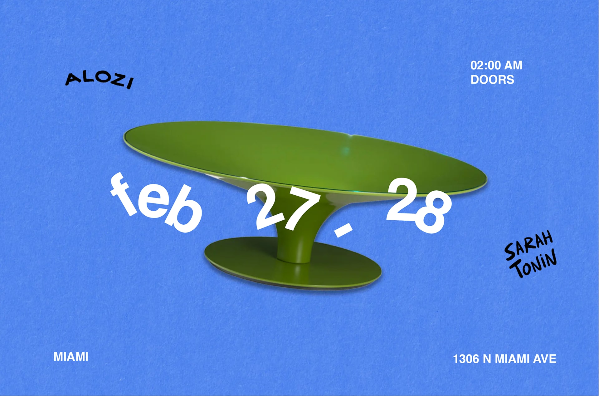 Alozi, Sarah Tonin / Ika & Usherenko, David Berrie, Bort + Cover