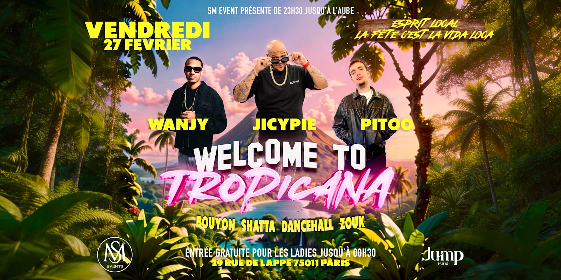 La Tropicana - Welcome To Tropicana - Jicypie Wanjy Pitoo Cover