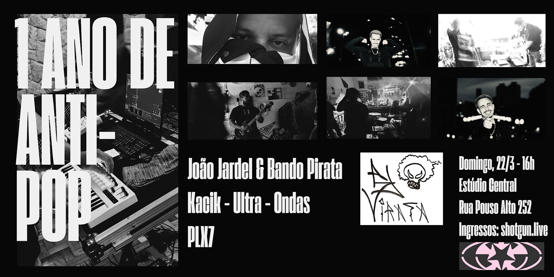1 Ano De Anti-Pop: A Festa Da Bando Pirata Cover