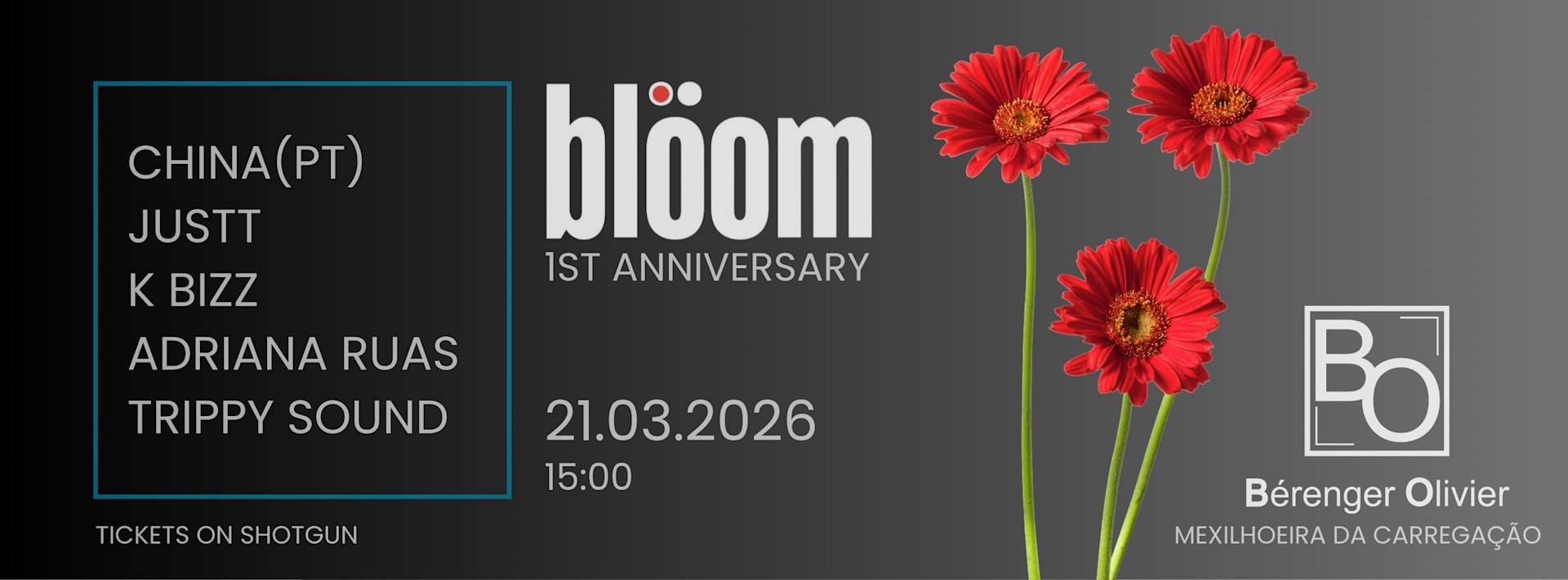 1 Aniversário Bloom - Matinee Cover