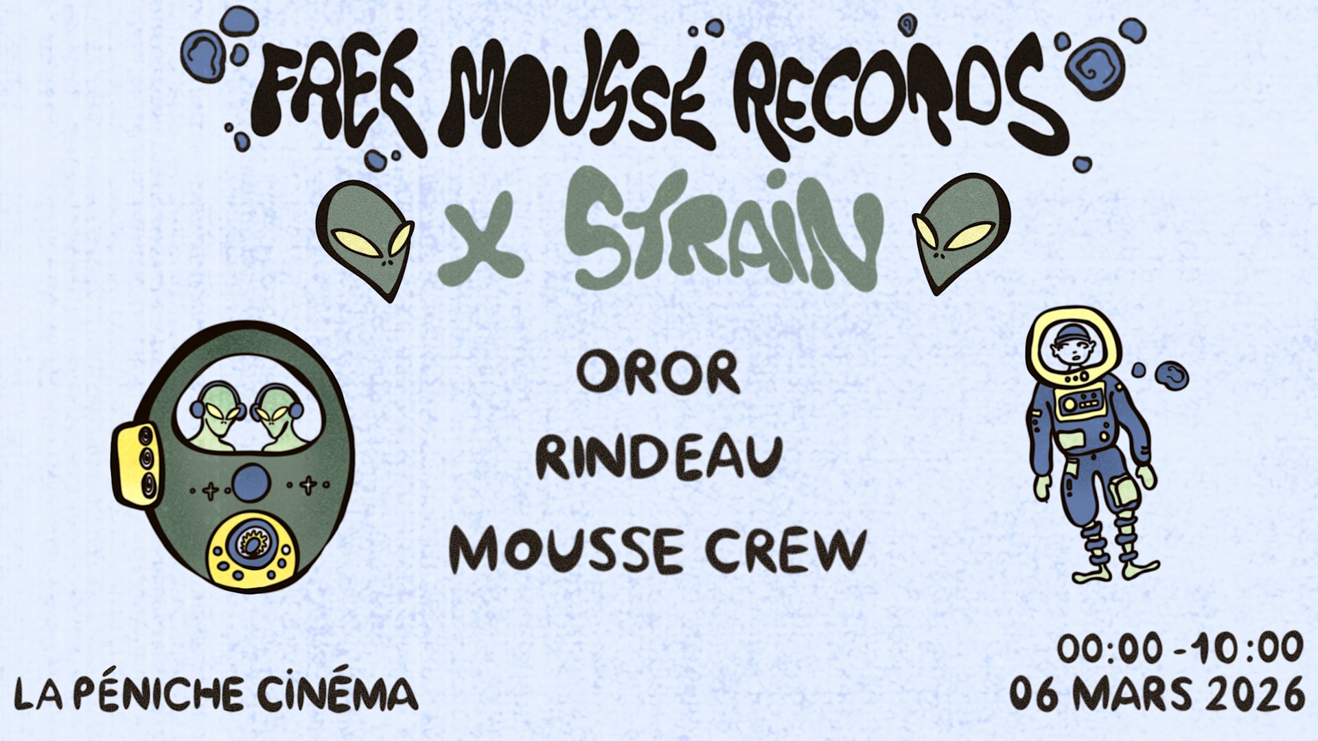 Free Mousse X Strain W/ Oror Cover