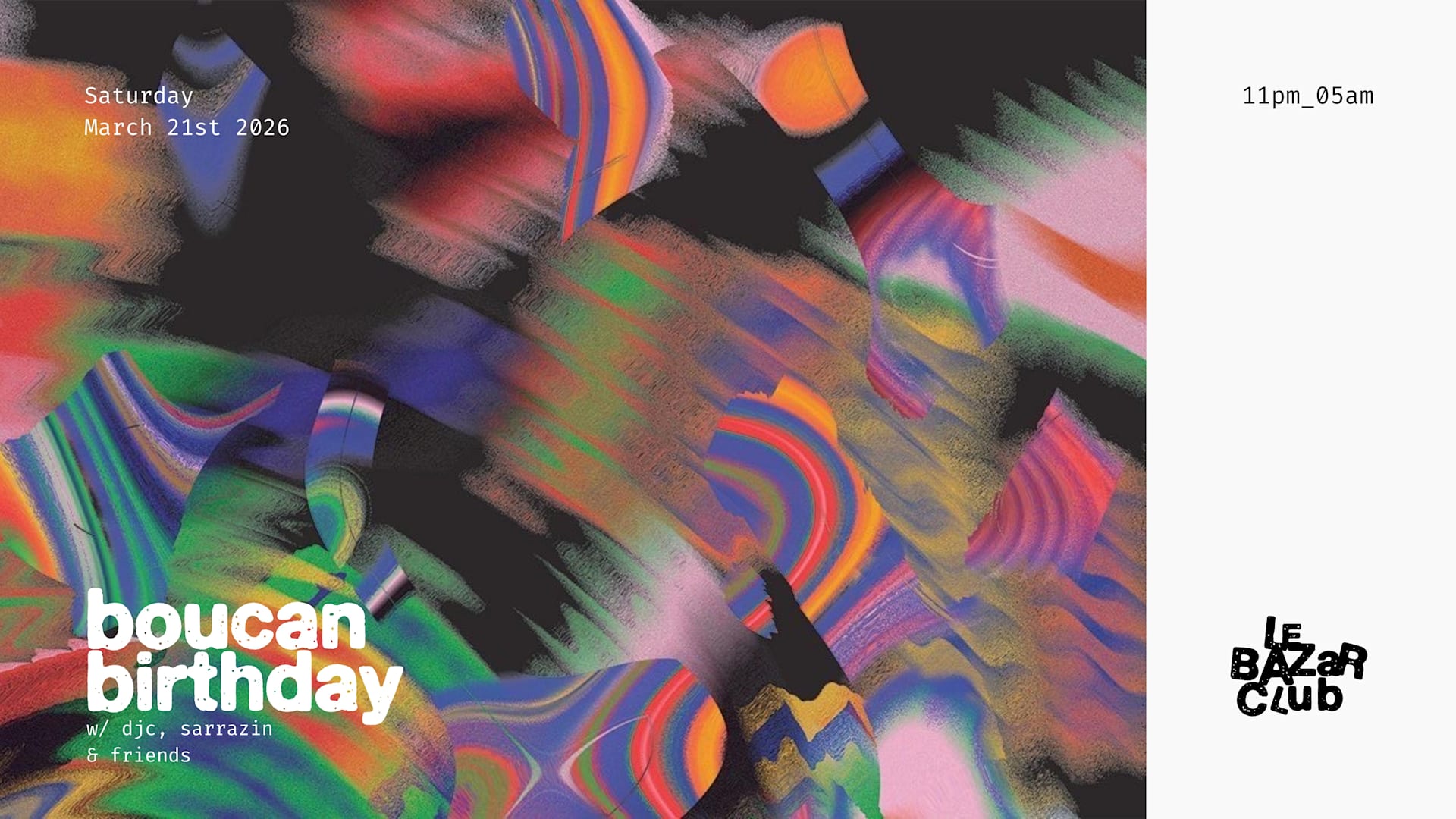 Boucan Birthday Cover