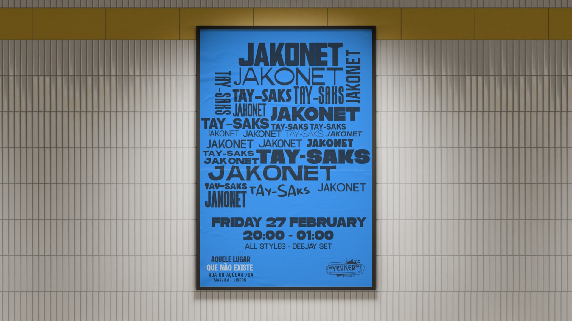 Yekker Club - Residents Takeover Cover