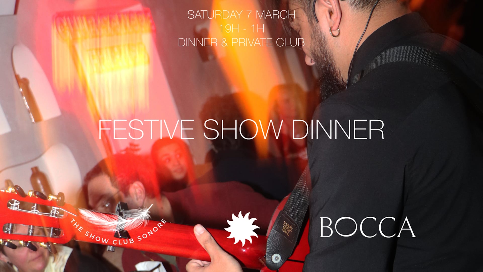 The Show Club Sonore X  Bocca Nissa X Sam  7 Mars Cover