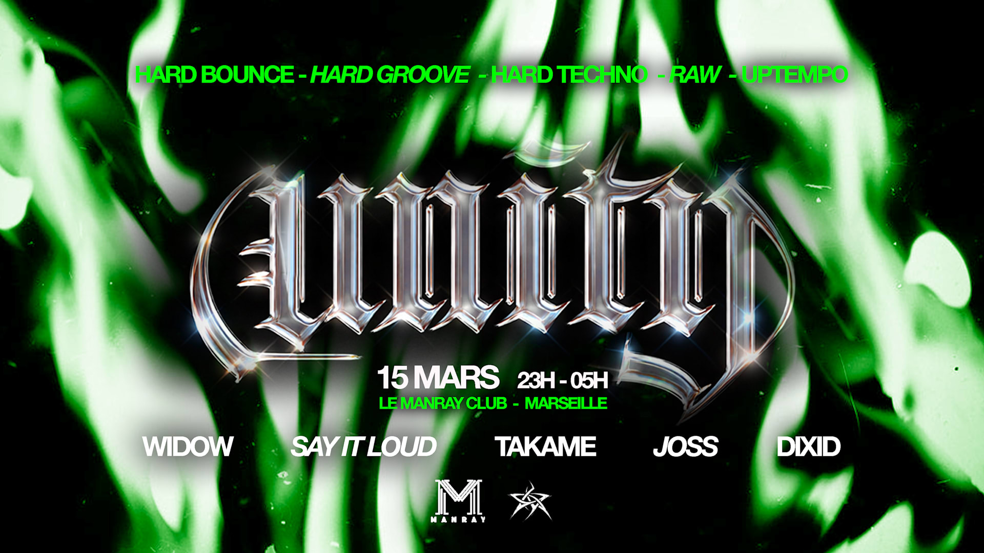 Rage X Obzidian Present : Unity Cover