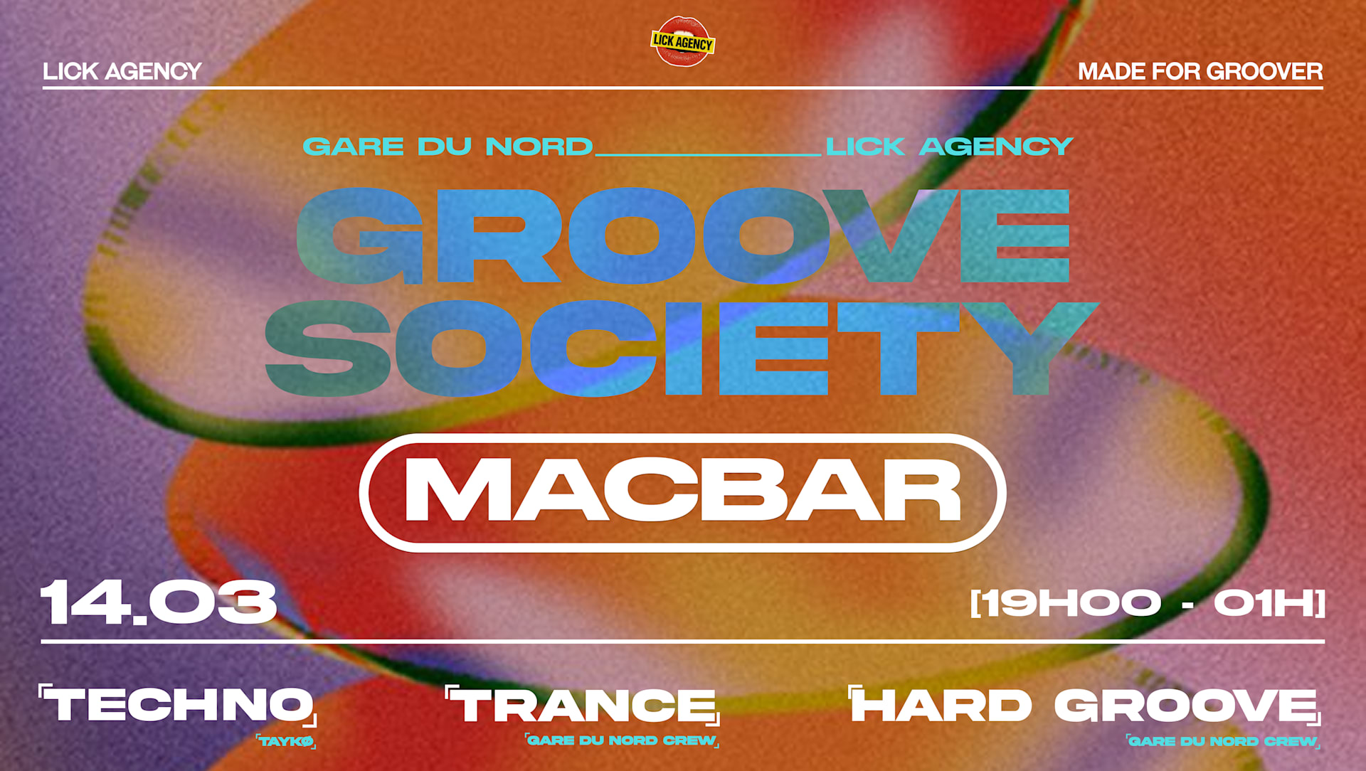 Groove Society #2 At Macbar Cover