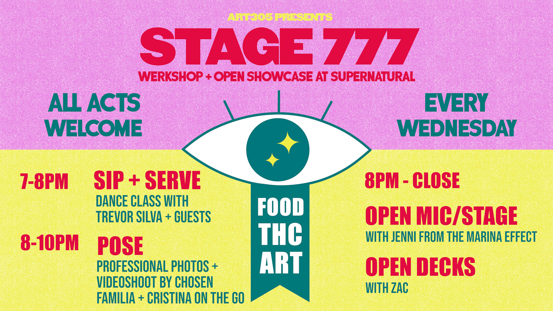 Stage 777: Werkshop + Open Showcase Cover