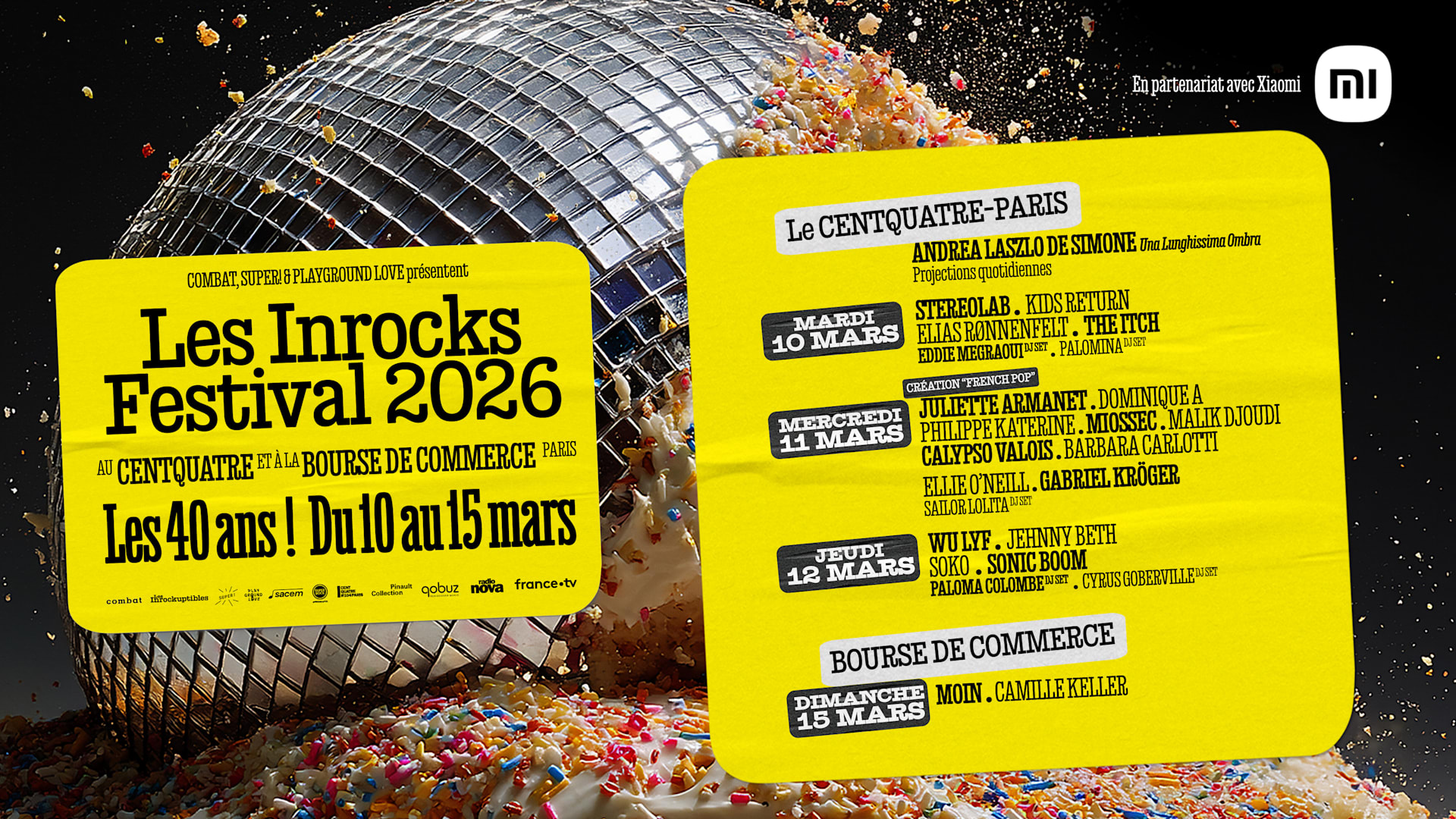 Les Inrocks Festival 2026 Cover