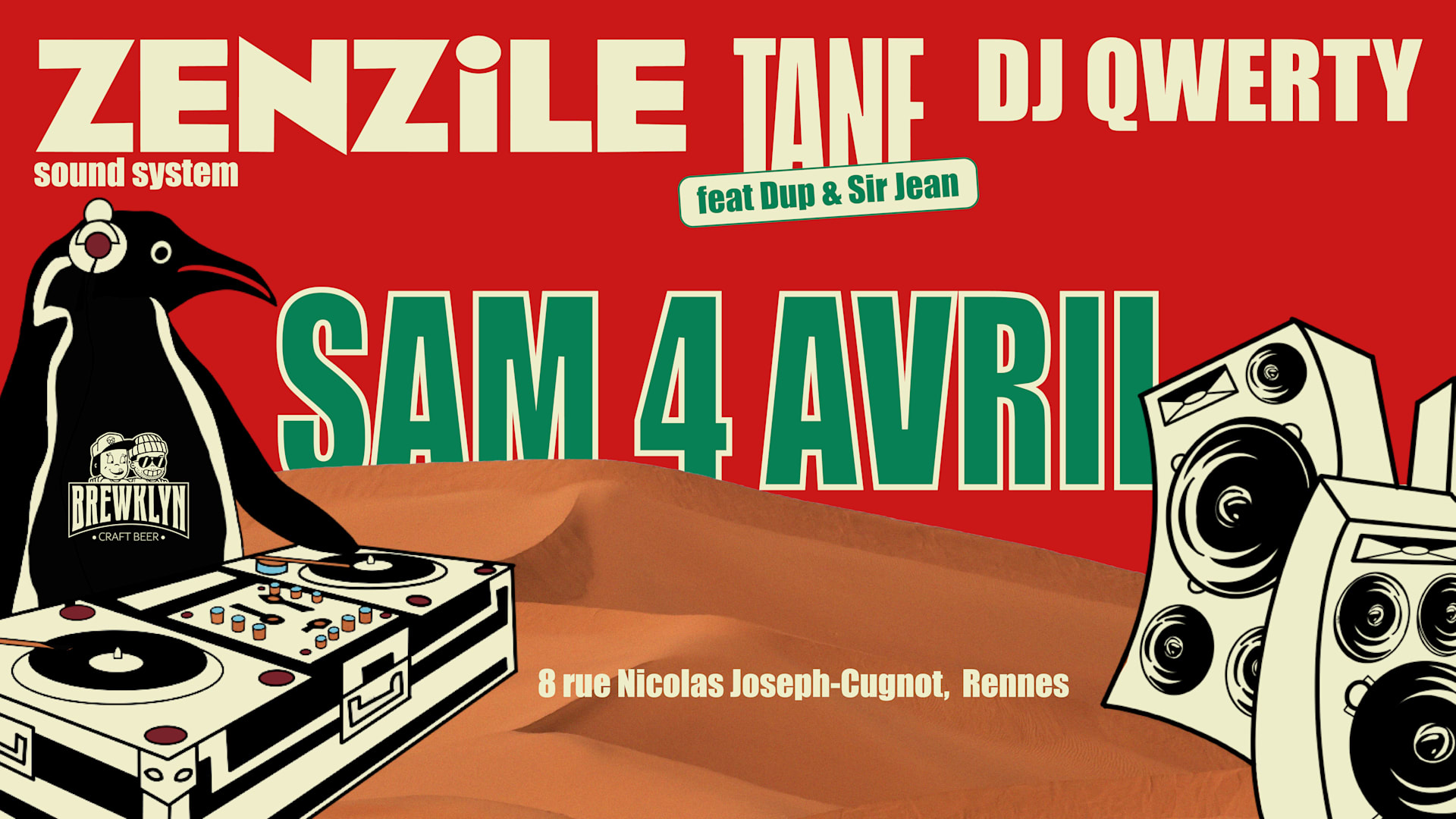 Zenzilé Sound System - Tane (Feat Dup & Sir Jean) -Dj Qwerty Cover